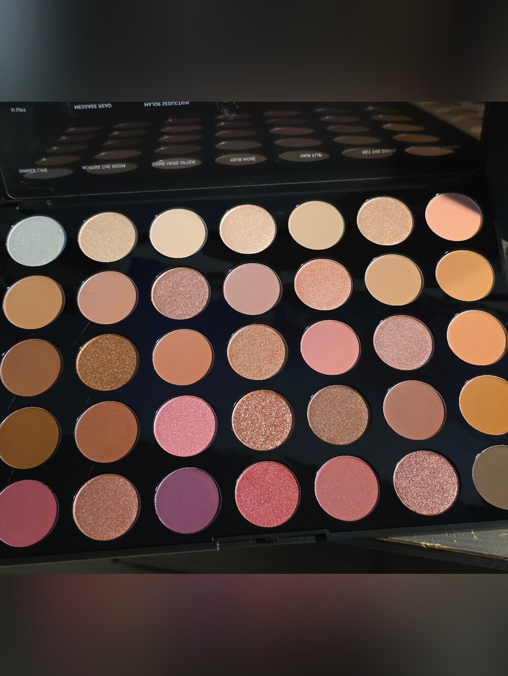 Neutral & Pink Eyeshadow Palette - 25 Shade Warm Matte & Shimmer Set